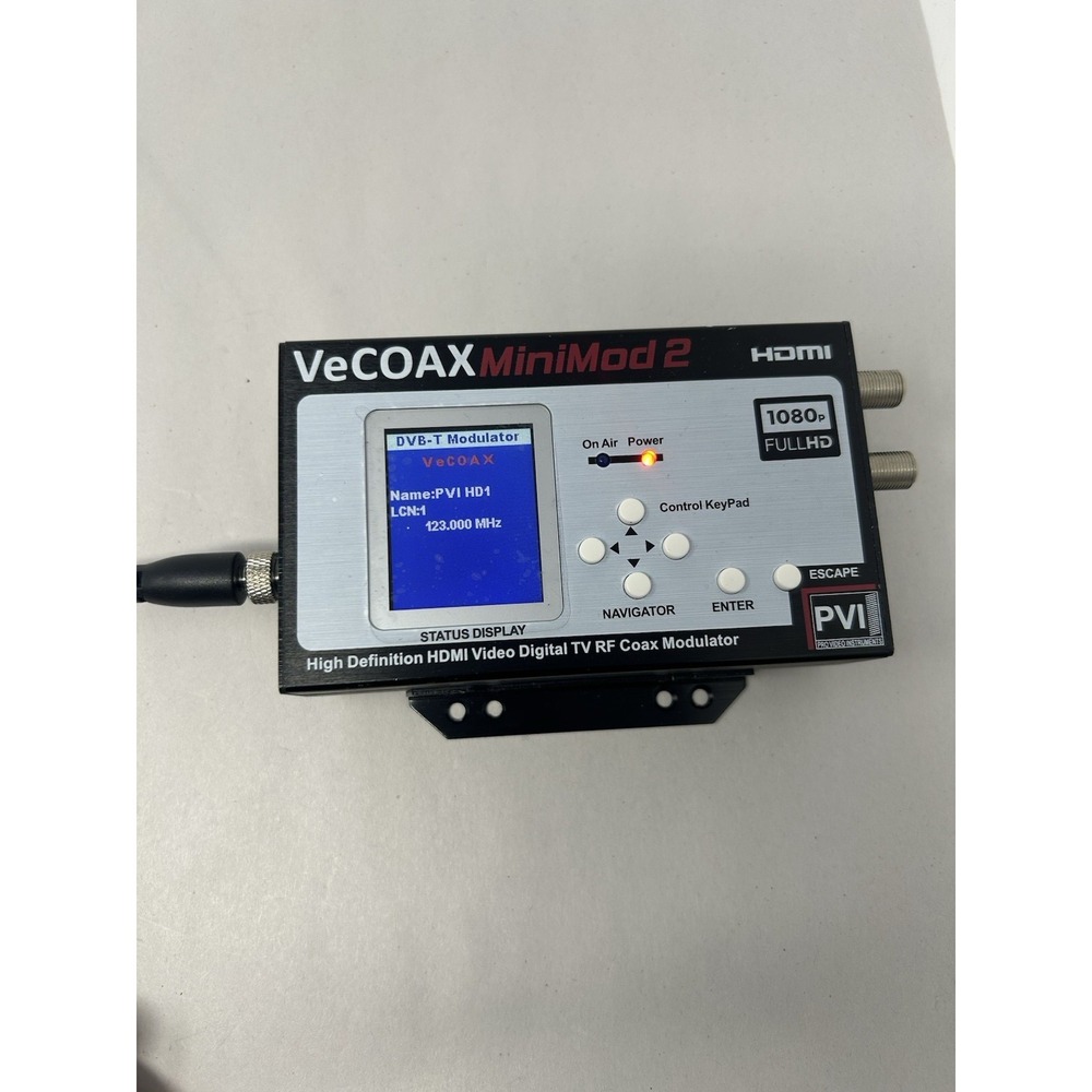 VeCOAX MiniMod 2 HDMI RF Modulator 1080p QAM ATSC HDMI to Coax PARTS ONLY READ